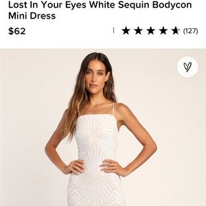 Lulus - Lost in Your Eyes sequin dress